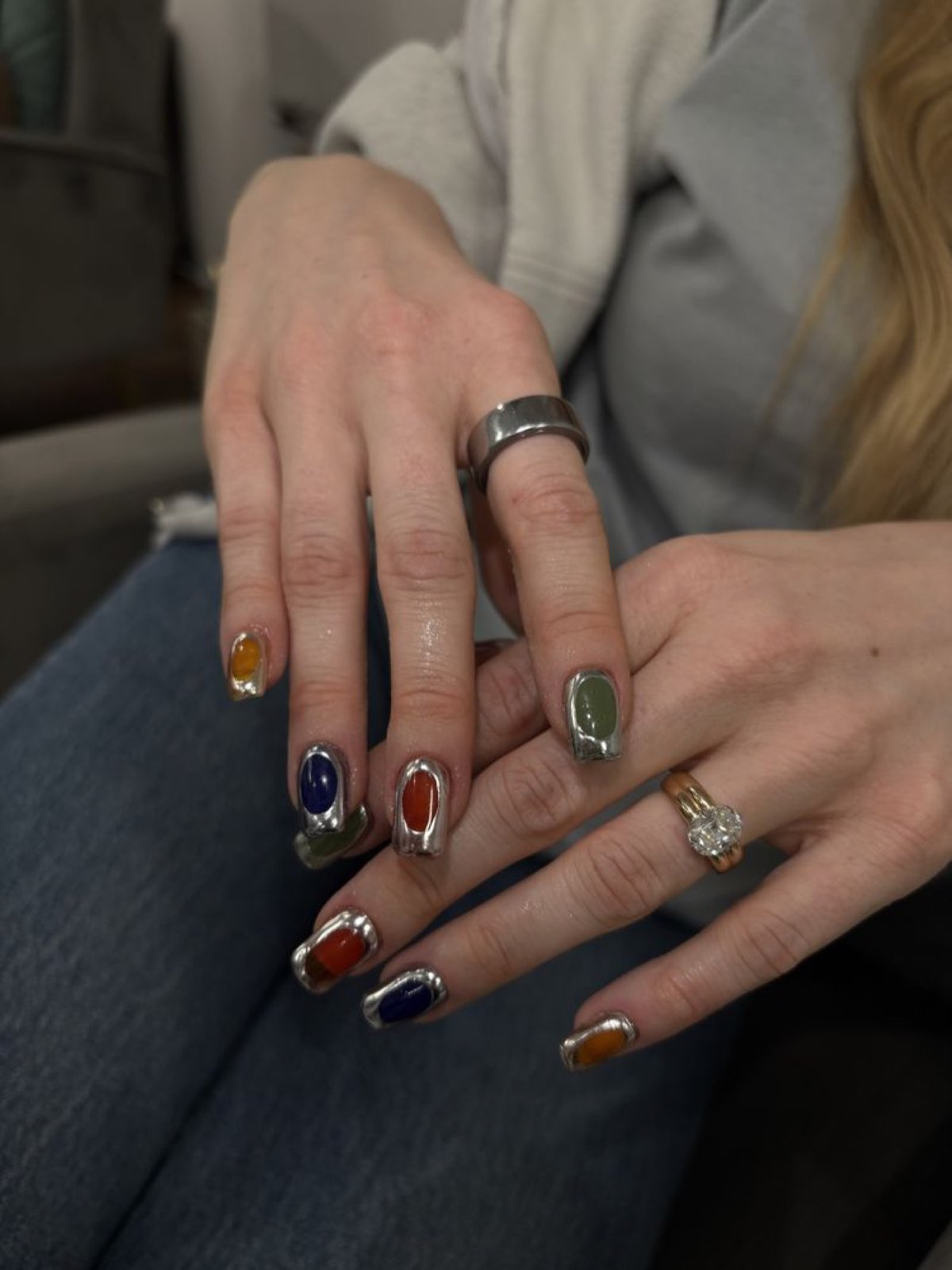 Manicure at Queen Bee Nail Shop in Sherman Oaks