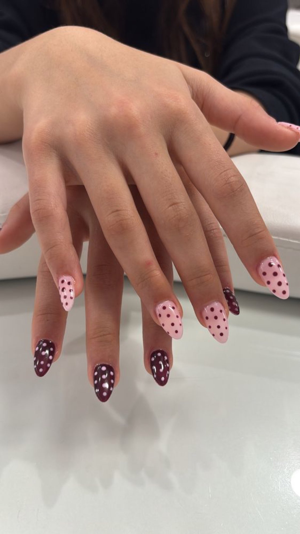 Gel manicure by Queen Bee Nail Shop